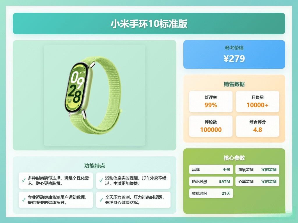 手环与华为智能手环的全面对比与推荐j9九游真人游戏第一品牌小米智能(图4)